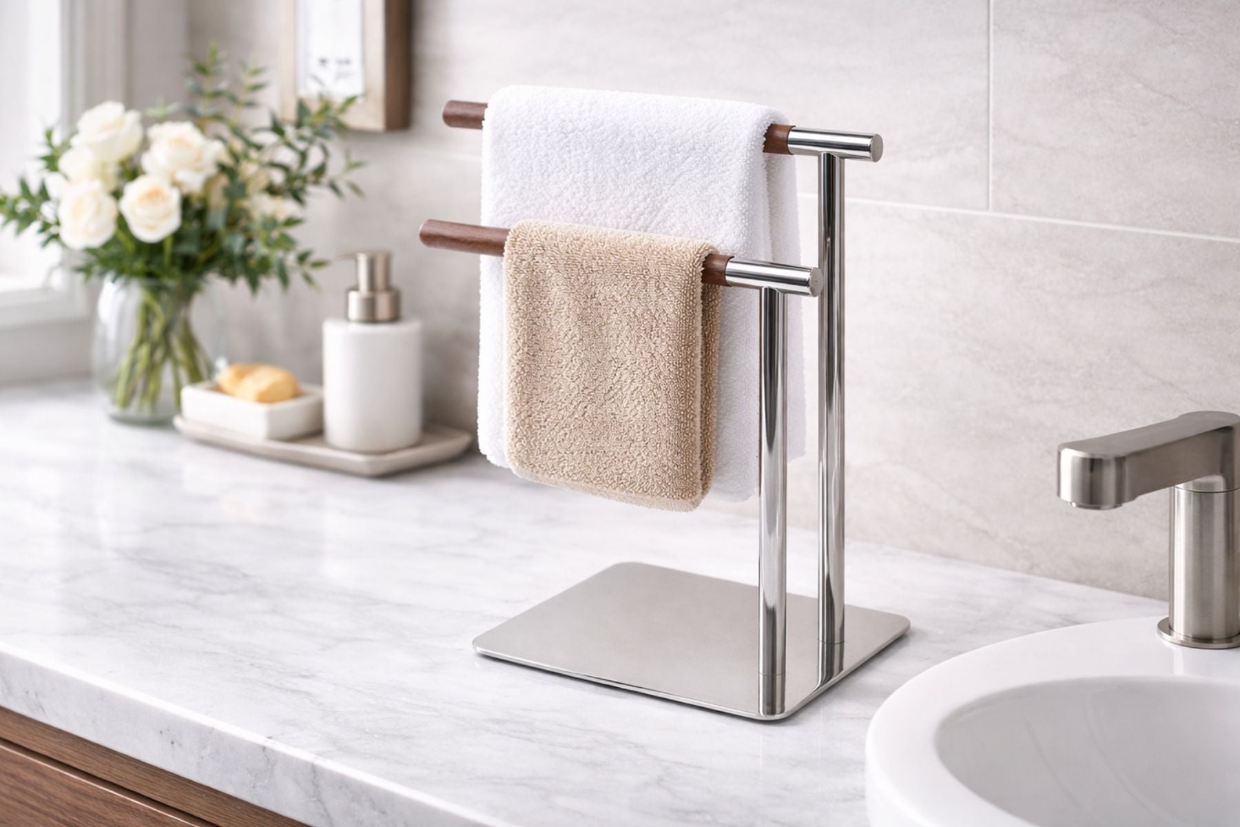 Axis Towel Stand
