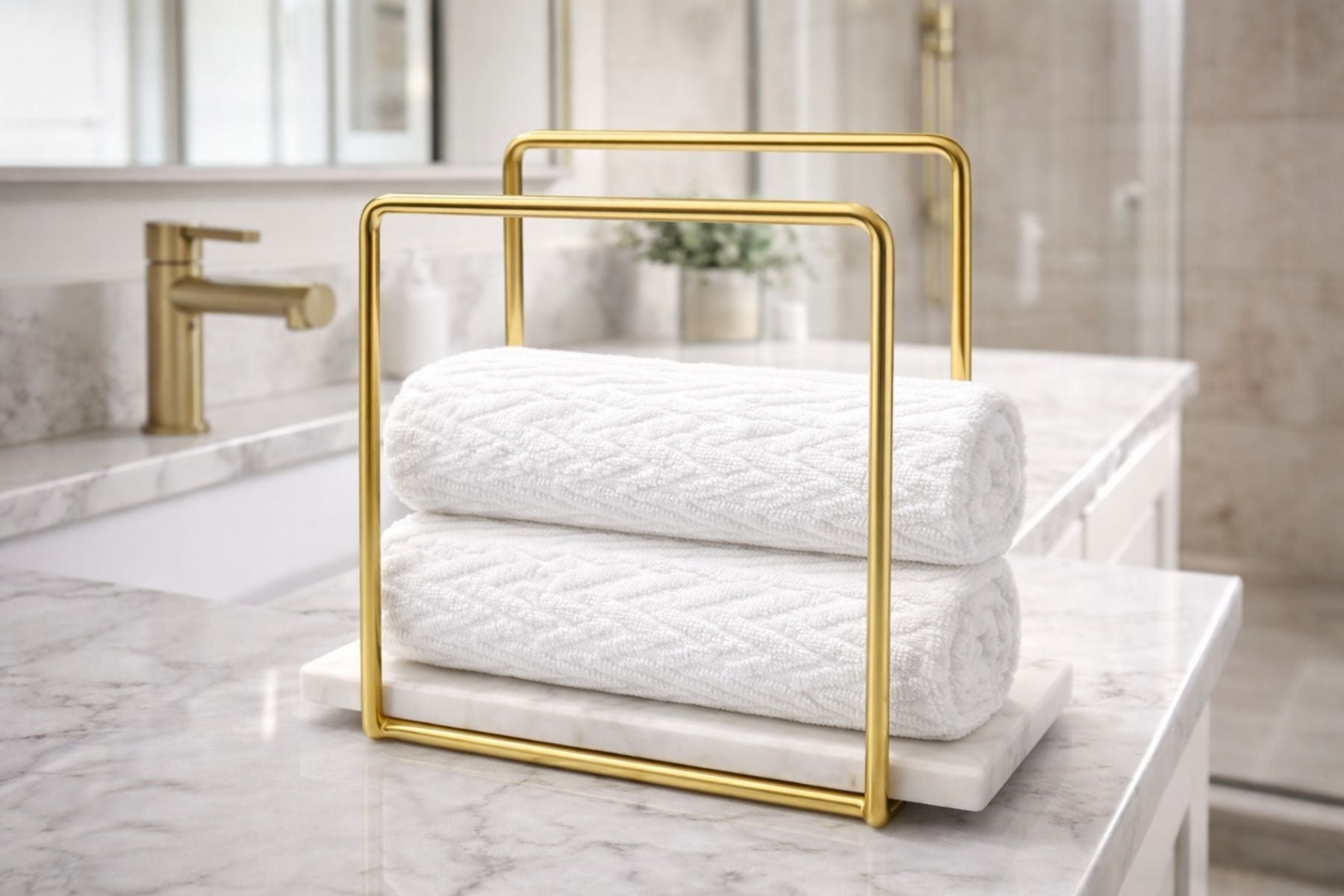Marbelle Luxe Towel Holder