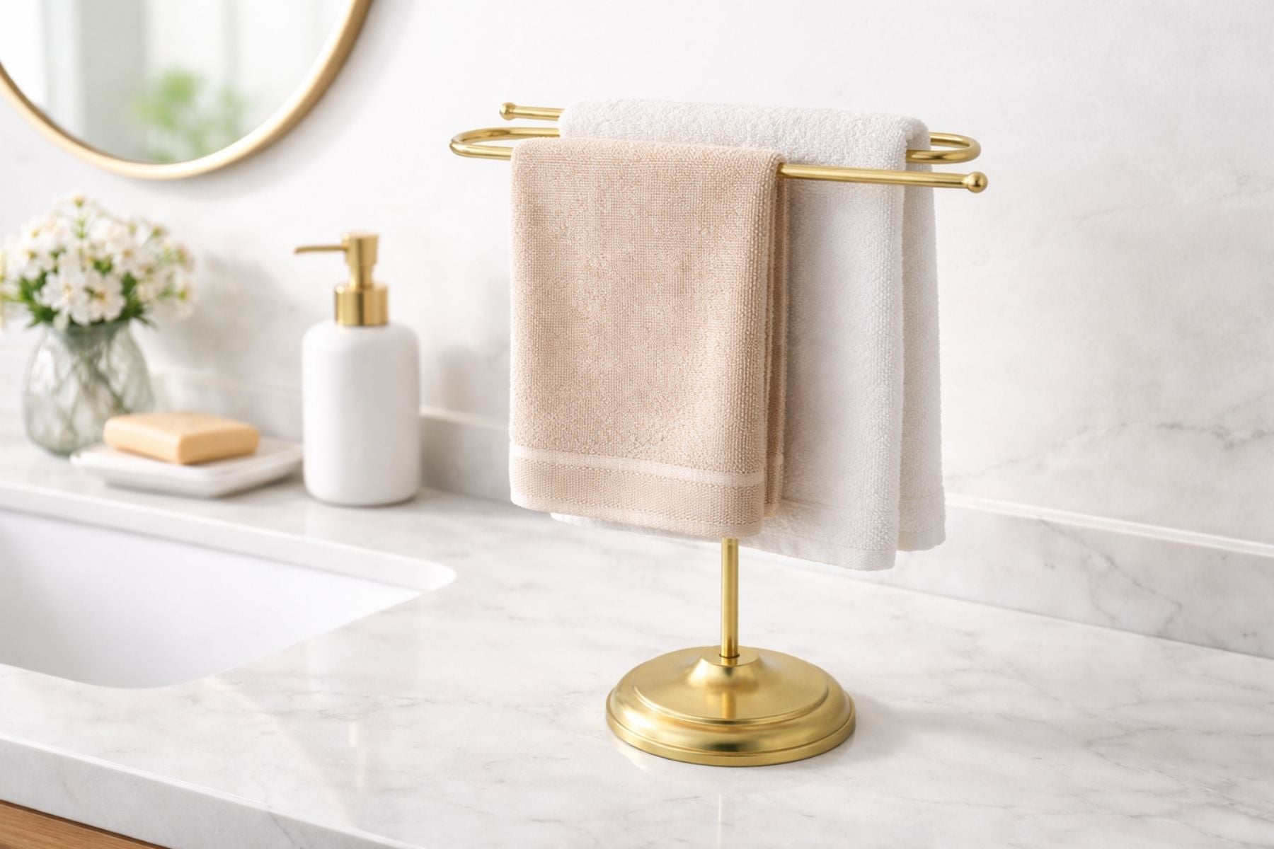 Regal Dual Arm Towel Holder