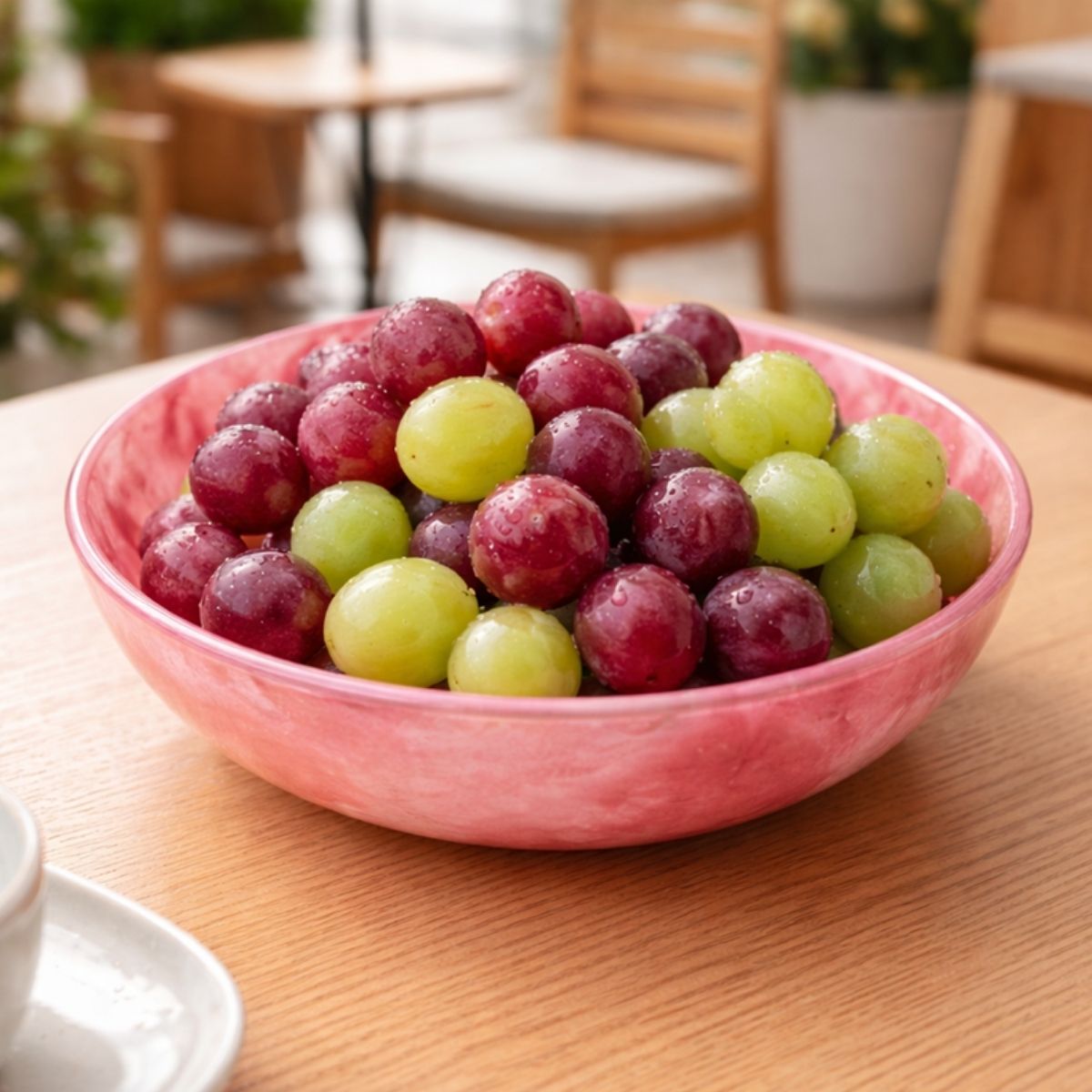 AZURE PINK RESIN BOWL