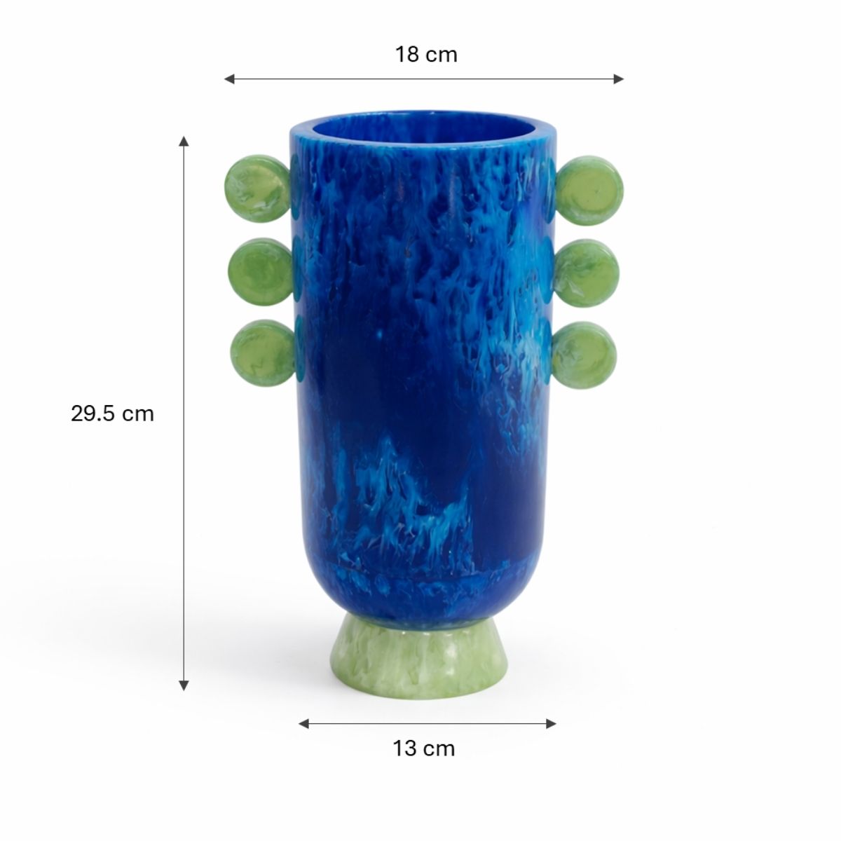 AZURE BLOOM VASE