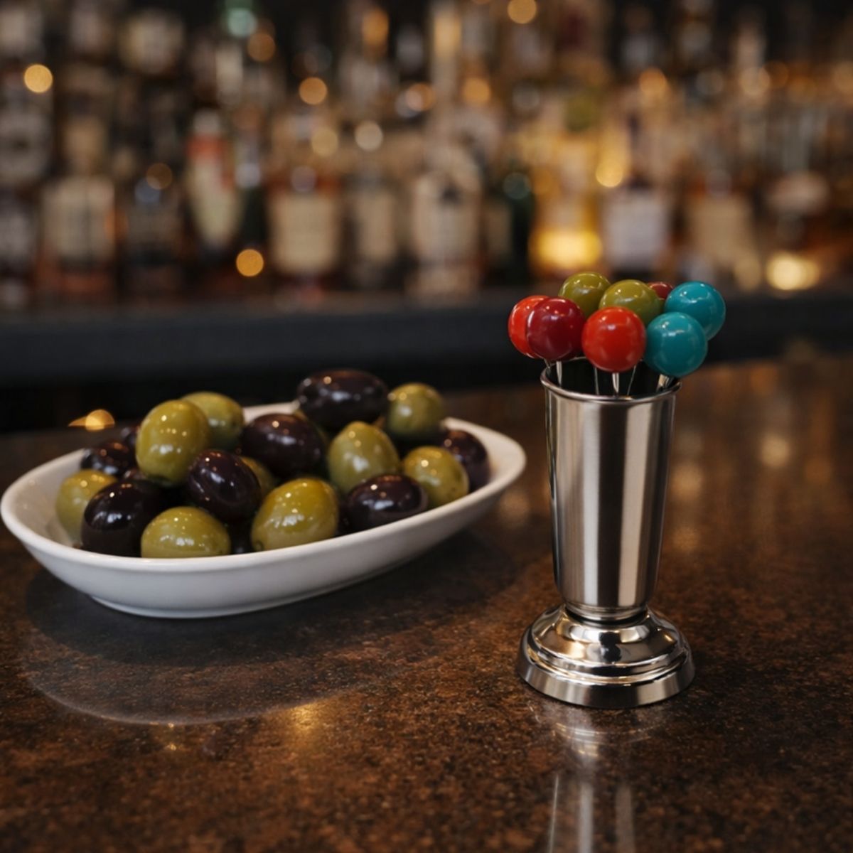 RESIN OLIVE PICKS