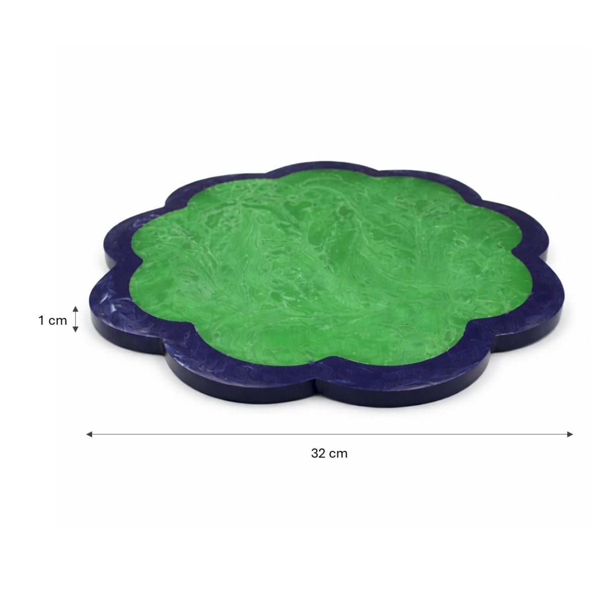 FLOWER RESIN TRAY