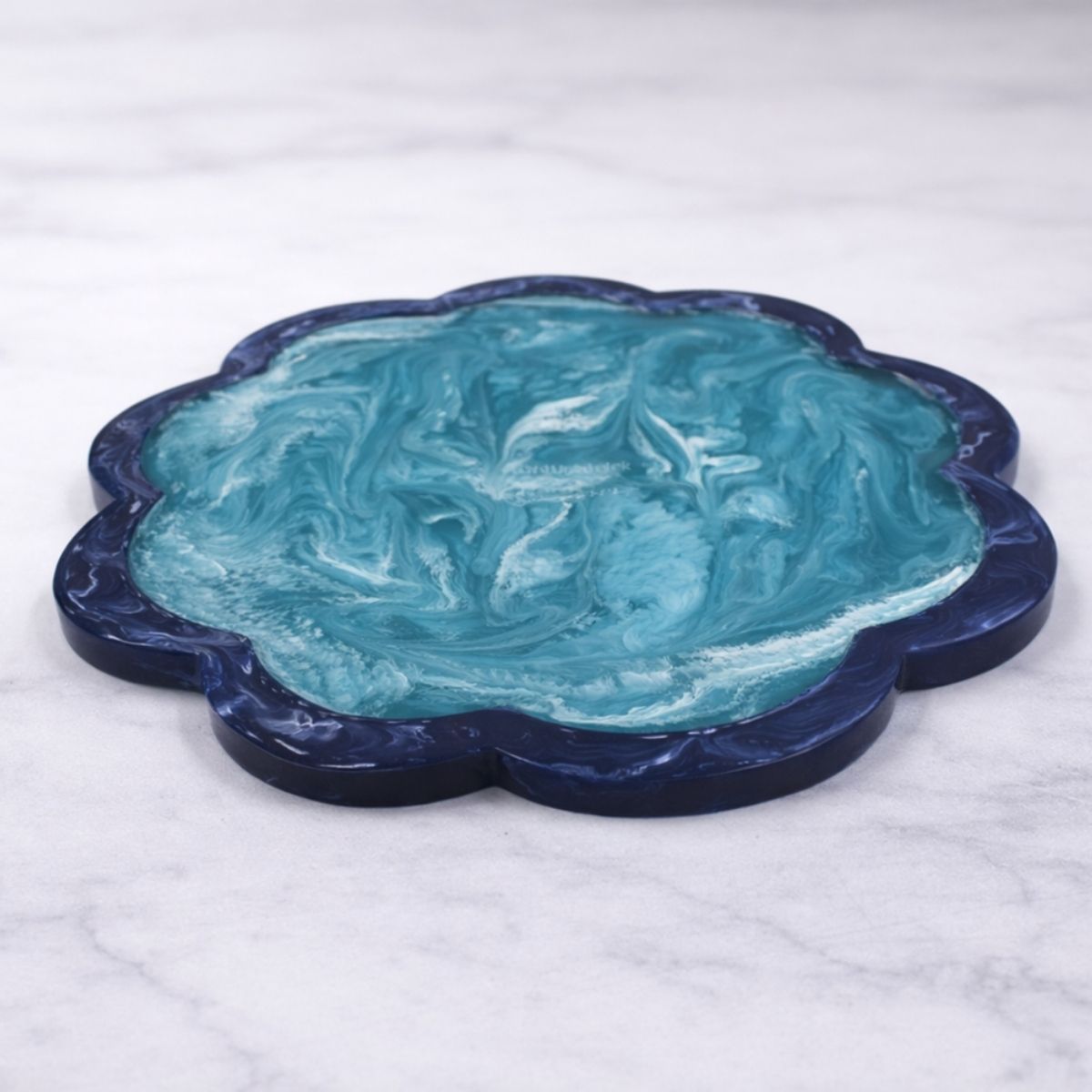 FLOWER RESIN TRAY