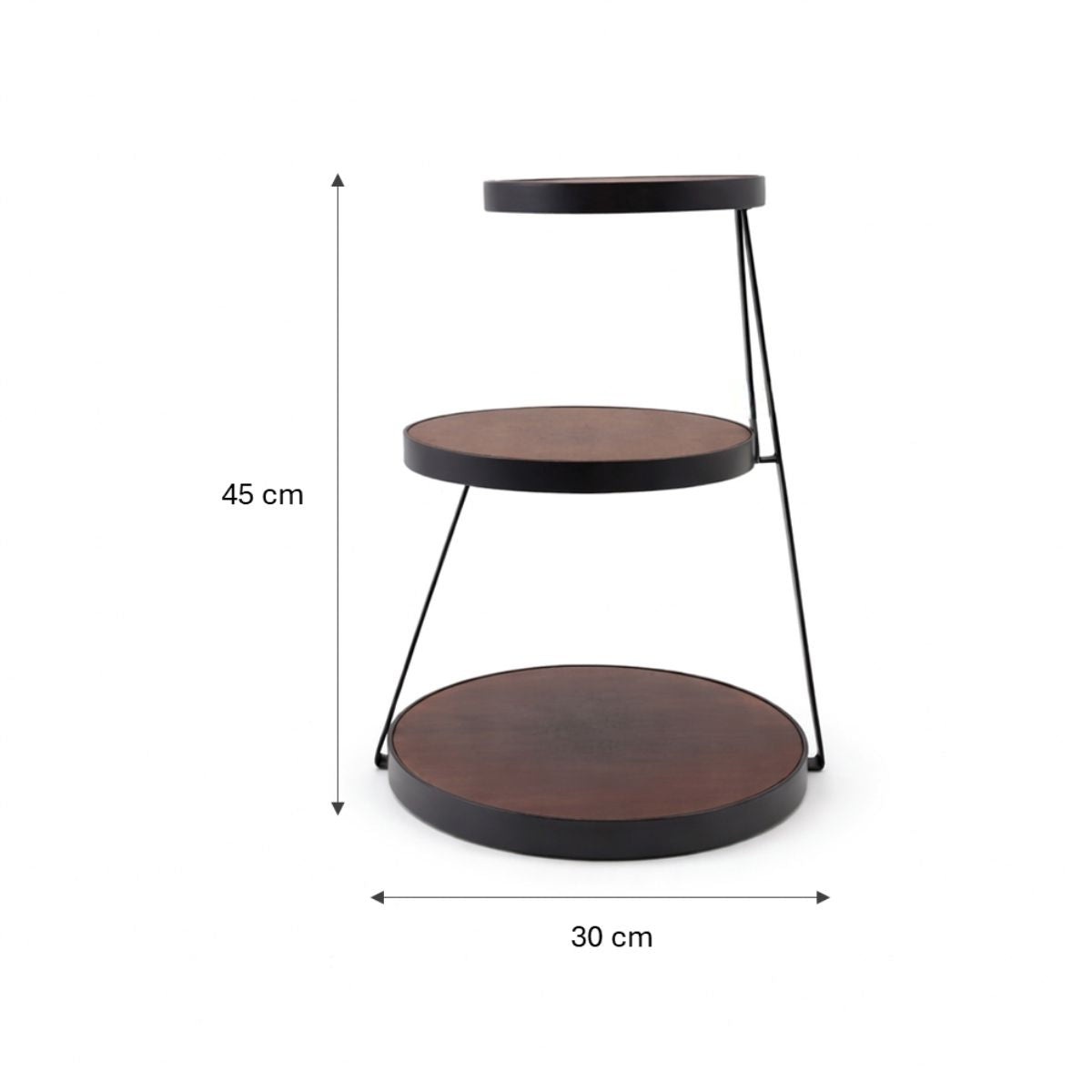 3 TIER SERVING STAND