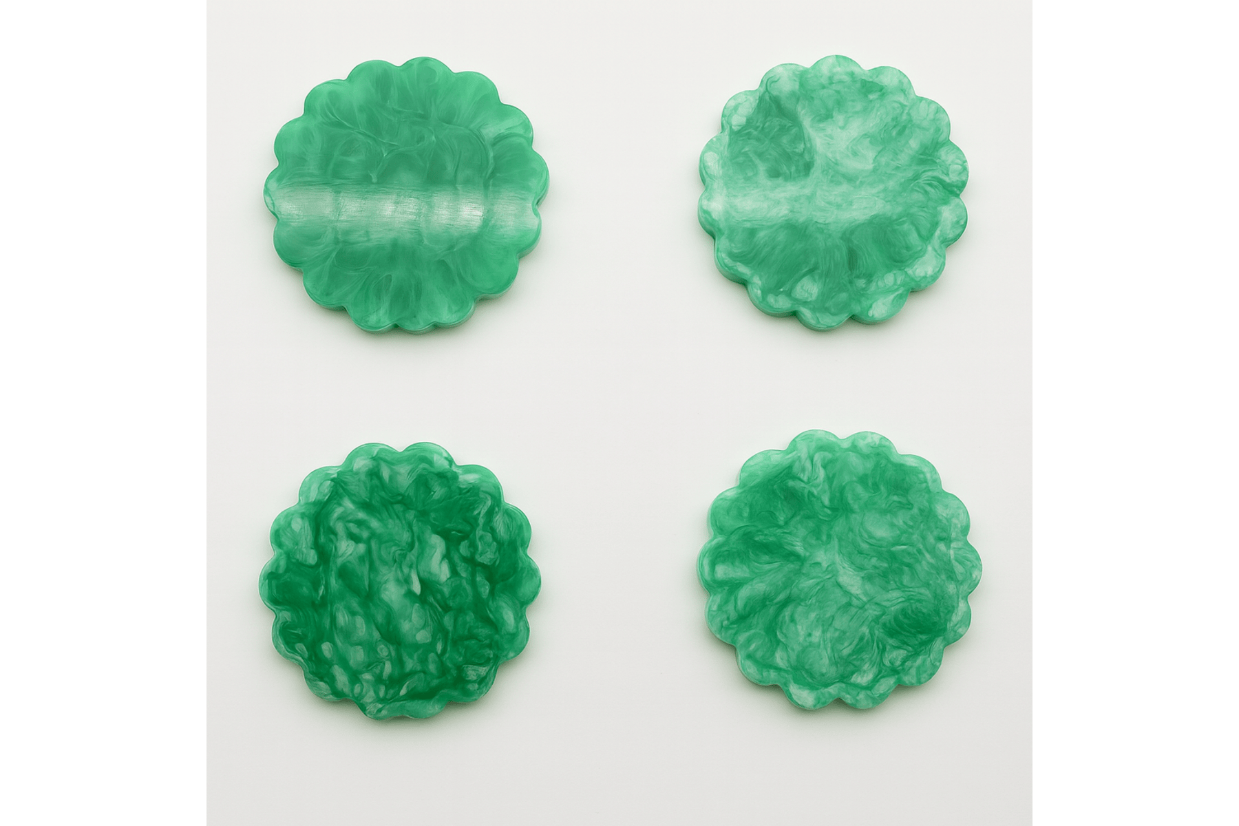JADE GLOW COASTERS