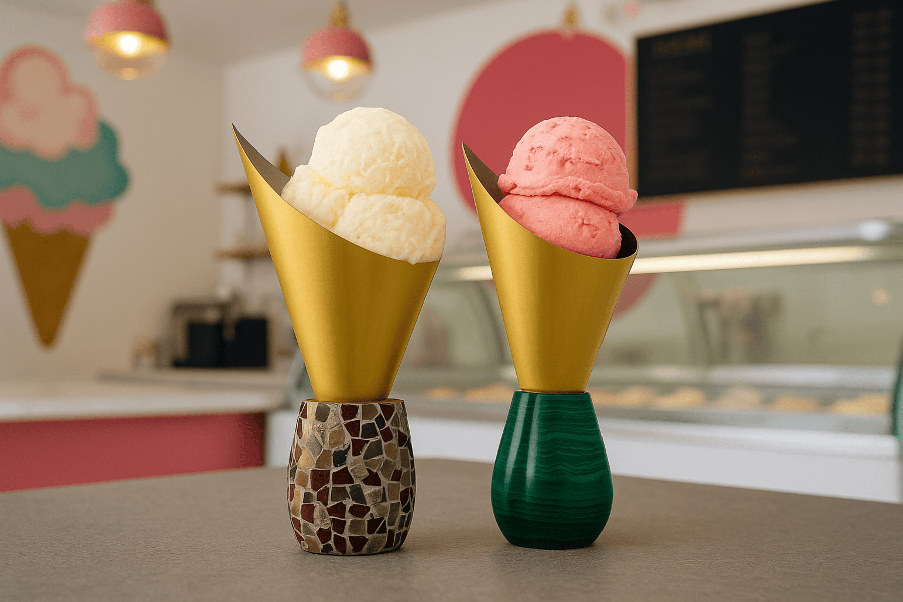 SNACK & SCOOP CONE SERVE