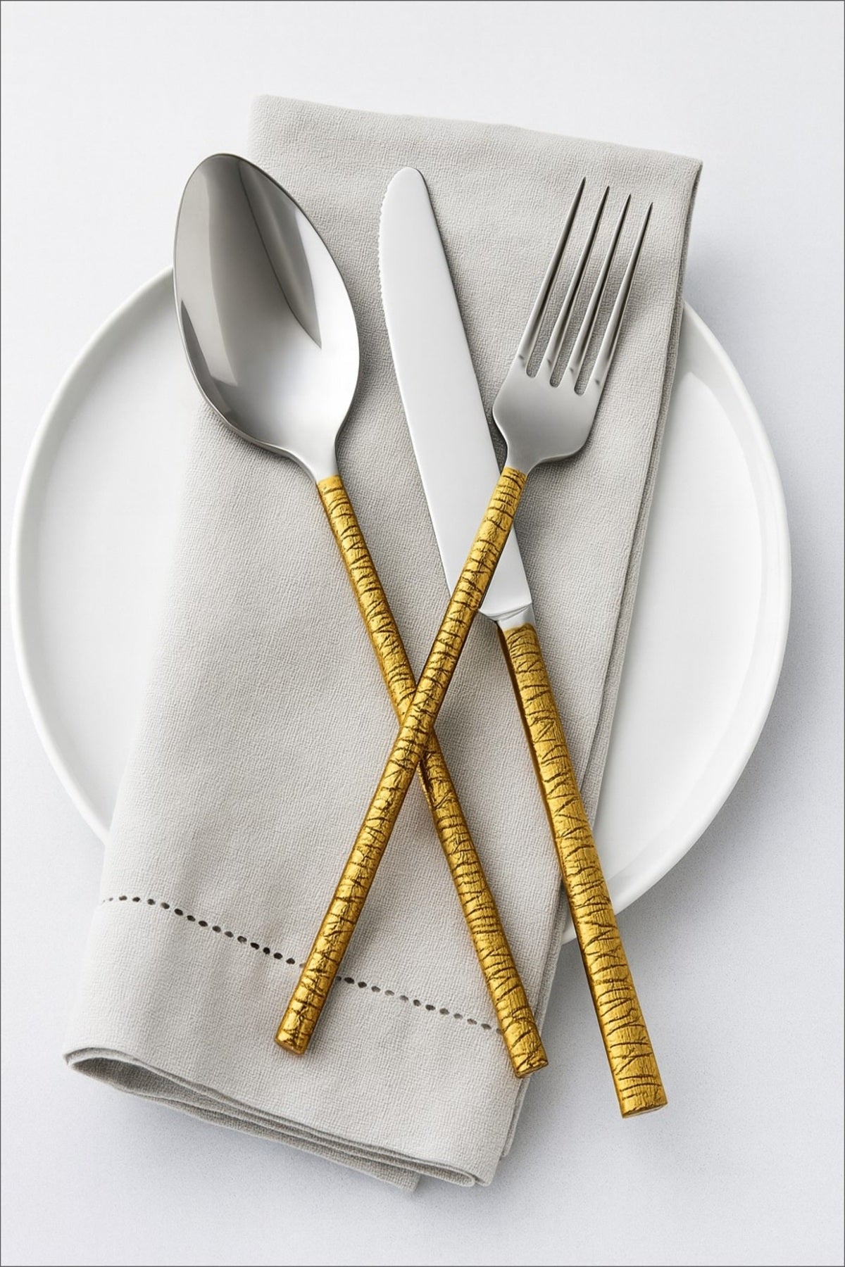 CRISS CROSS CUTLERY - SET OF 5